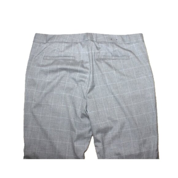 BANANA REPUBLIC *Like New* 2-Piece Tailored Pant Suit in Gray Geometric (Large) - Picture 8 of 14